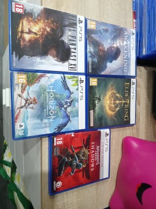 Lote de 5 Juegos para PS5