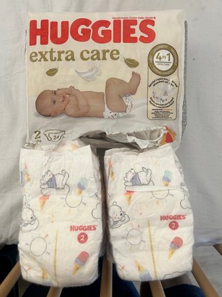 Pañales Huggies Extra Care Talla 2