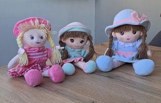Set de 3 Muñecas de Trapo