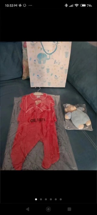 Pijama de Bebé Rojo