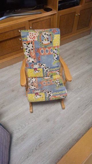 Mecedora Infantil de Madera