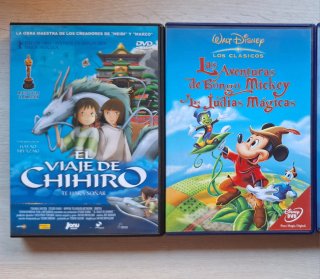 2 Películas DVD Dibujos Animados