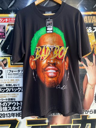 Camiseta Dennis Rodman Bad Boy Talla L