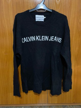 Jersey Calvin Klein Jeans Negro Talla M