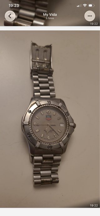 Reloj TAG Heuer Plateado
