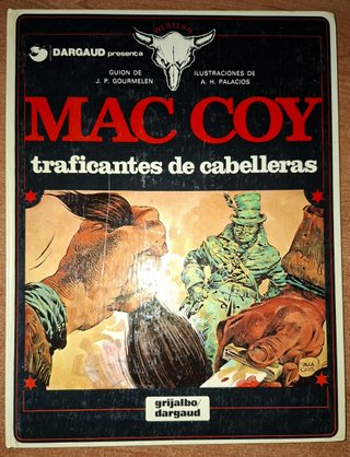 Mac Coy 7 Traficantes de cabelleras Grijalbo 1980