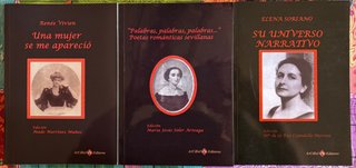 Lote 3 libros de poesía, novela y historia crítica