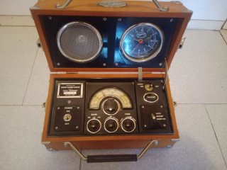 Radio despertador vintage