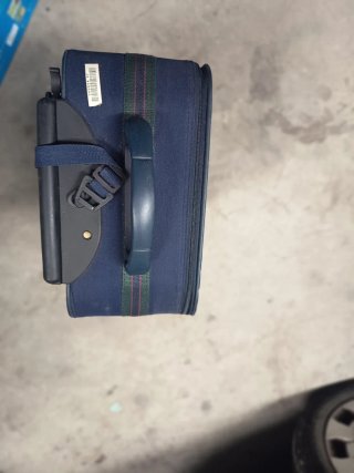 Maleta de viaje azul