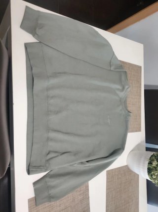 Sudadera Pull&Bear Verde Talla M.