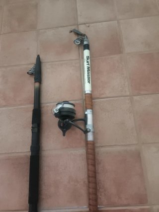 2 Cañas de Pescar con Carrete