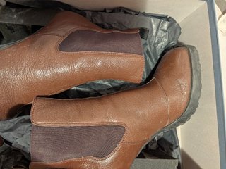 Botines Hogan de Piel Marrón Talla 39.5