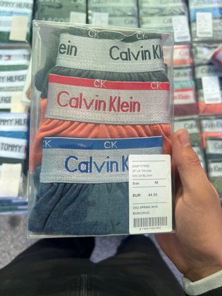 Pack 3 Calzoncillos Calvin Klein Talla M