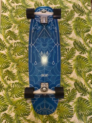 Surfskate Carver Blue Widow Nienow 33" CX