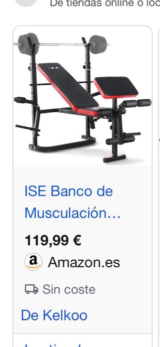 Banco de Musculación ISE