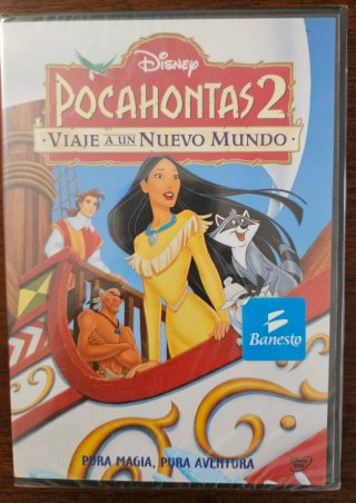 DVD Pocahontas 2: Viaje a un Nuevo Mundo