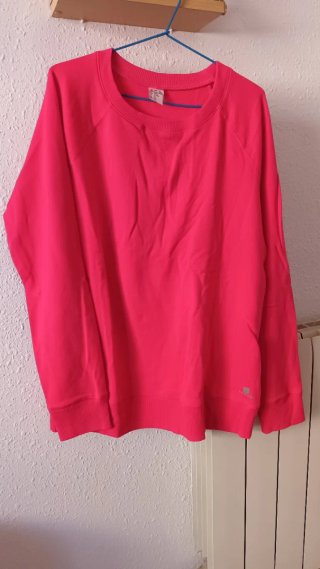 Sudadera Rosa de mujer Decathlon Talla S