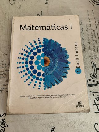 Matemáticas I, 1 bachillerato