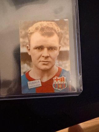 Cromo de Kubala (FC Barcelona)