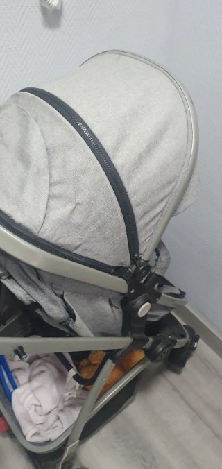 Carrito de Bebé Gris