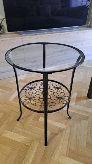 Mesa auxiliar IKEA KLINGSBO 48,5 cm de diámetro