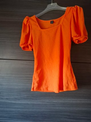 Camiseta Naranja SHEIN Talla M