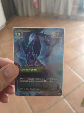 Carta Astral Heron - Riftbound Vendetta