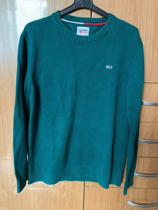 Jersey Tommy Jeans Verde Talla M