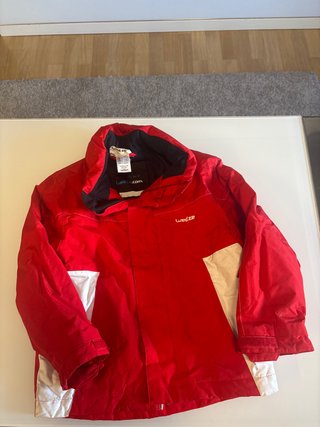 Chaqueta de esquí Wedze roja