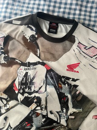 Camiseta manga larga Honda x Bershka