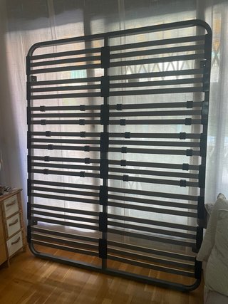 Somier de láminas 150x190 cm con 5 patas