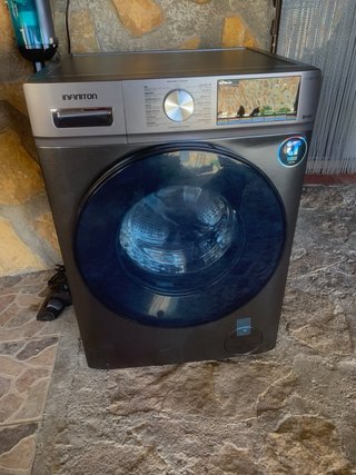 Lavadora Infiniton Inverter Gris 9k
