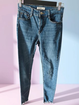 Pantalón Vaquero Skinny Pull&Bear Talla 36