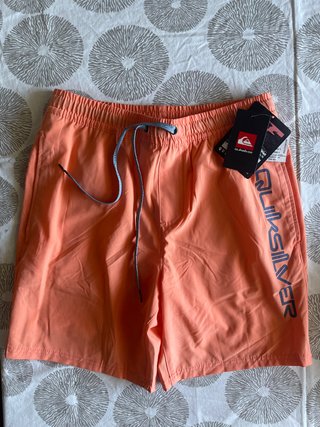 Bañador Quiksilver Naranja Talla S