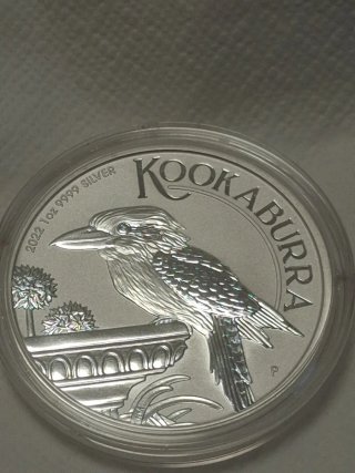 Moneda de Plata Kookaburra 2022 1 oz