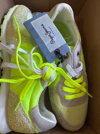 Zapatillas Pepe Jeans verde fluor  Talla 38