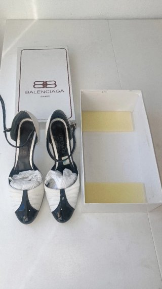 Zapatos Balenciaga bicolor vintage