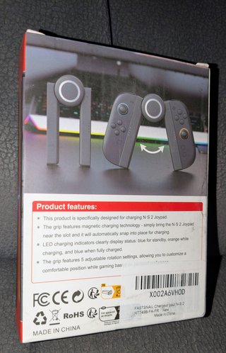 Grip de carga NSW2 Nintendo Switch 2
