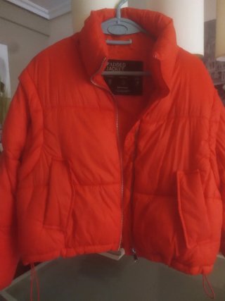 Chaqueta Acolchada Roja