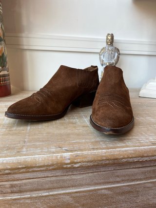 Botines Cowboy Ante Massimo Dutti