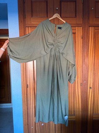 Vestido ASOS Design Curve Verde Oliva