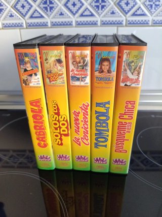 Colección 5 Películas VHS Marisol