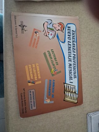 Libro Enseñanza Profesional Lenguaje Musical 1