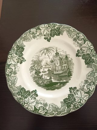 13 Platos La Cartuja de Sevilla Pickman