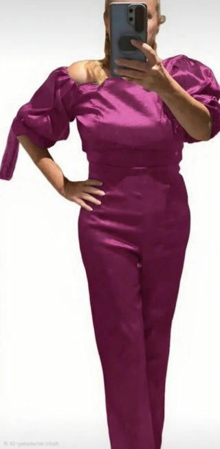 Mono de fiesta morado