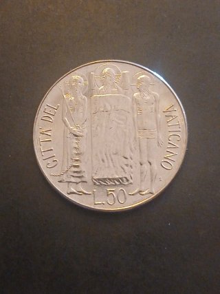 Vaticano 1981 50 liras