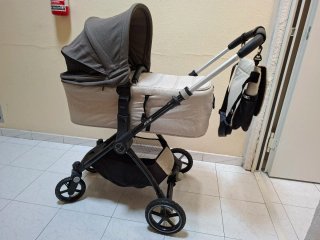 Carrito Jane, Capazo + Silla + Saco + Paraguas