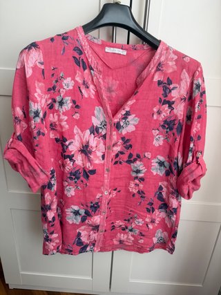Blusa de Lino Armand Thiery Estampada