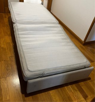 Cama Puf Plegable Individual 80x200