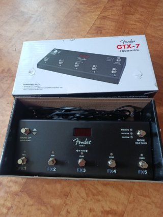 Pedalera Fender GTX-7 Footswitch